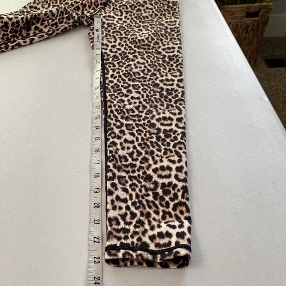 Zyia Active Leopard Brilliant Scrunchy What Hi-Rise Leggings Activewear Yoga Gym - Picture 11 of 16